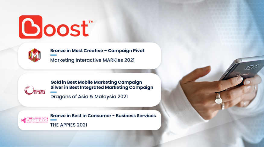 SuperApp eWallet Boost, won multiple industry awards with business insights and content