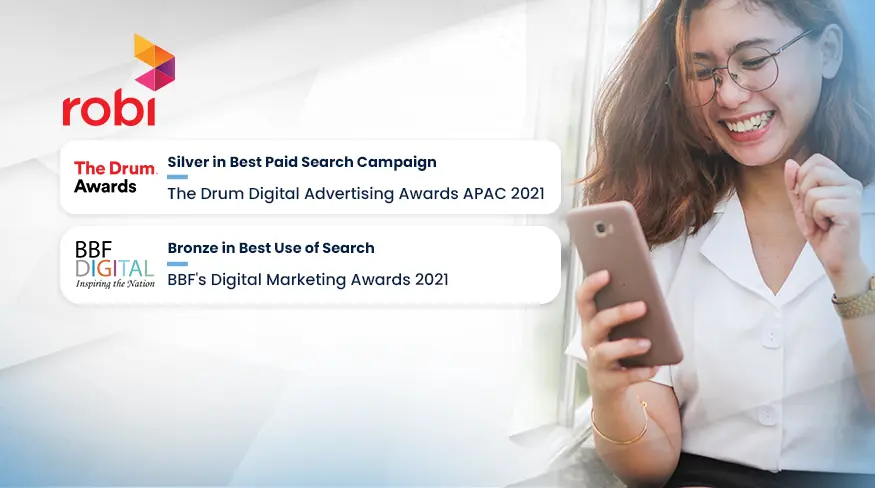Robi successfully increased conversions by 124% through digital marketing and paid search